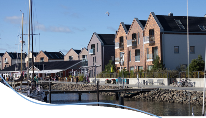 Ansicht der Promenade in Heiligenhafen